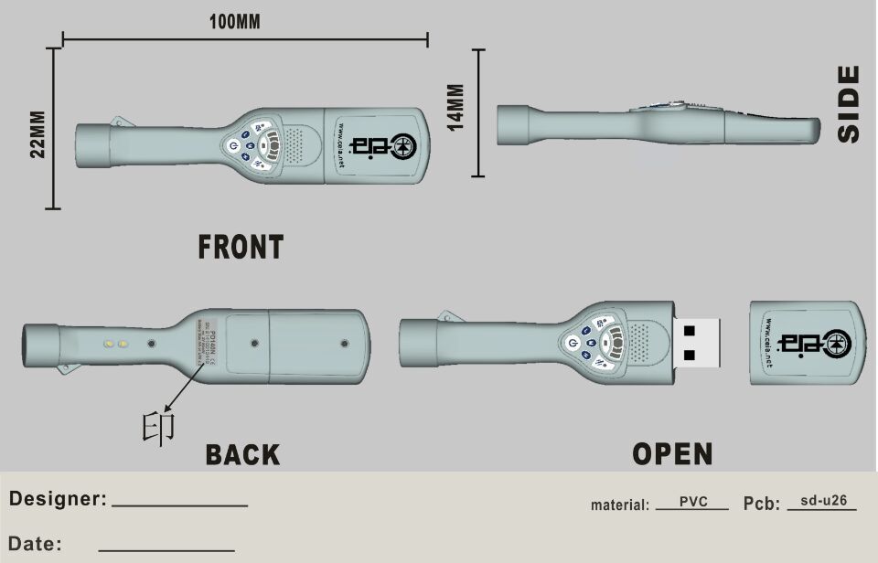 手持金属探测器-pd140